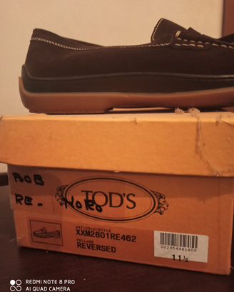 Mocassini Tods colore testa di moro