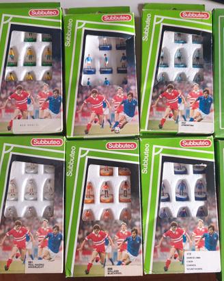 Squadre Subbuteo 30€/una
