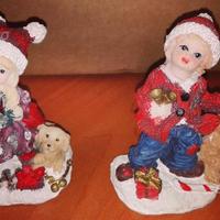 Personaggi presepe statuine bambini