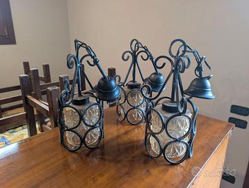 lampade rustiche taverna retrò  lanterna