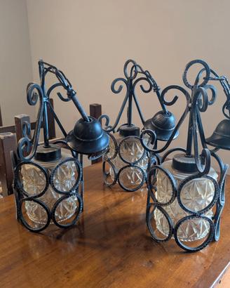 lampade rustiche taverna retrò  lanterna