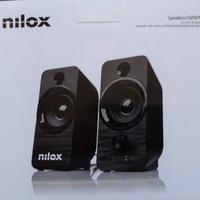 CASSE SPEAKERS NILOX NXAPC02 6 W Nuove in scatola
