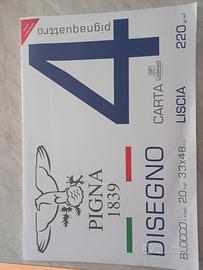 Pigna4 album disegno liscio 33x48 220gr.