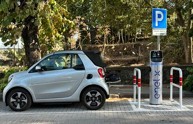 Smart EQ forTwo “elettrica” cabrio