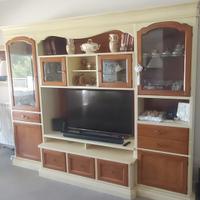 Parete attrezzata classica artigianale 290 cm