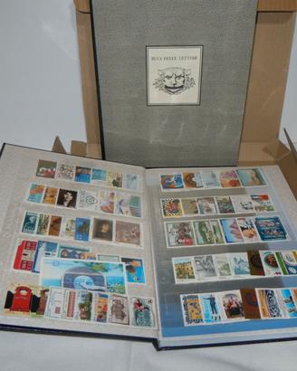 libri dei francobolli dal1989-2003 + 2006,07,08,09