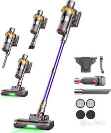 NUOVO Aspirapolvere Senza Fili Potente 45Kpa 580W