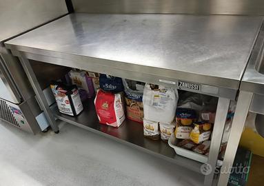 Banco Zanussi in acciaio inox