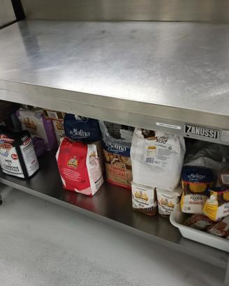 Banco Zanussi in acciaio inox