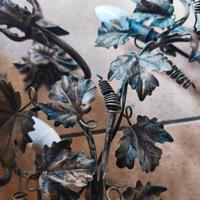 Applique parete in ferro battuto