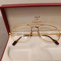 Occhiali vintage Cartier a goccia