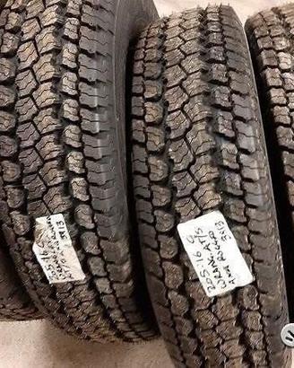 4 gomme nuove 205 16c good year wrangler