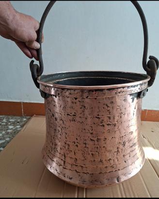 pentolone vintage in rame