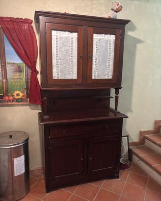 Credenza stile country in legno massello