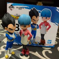 Vegeta e bulma figure dragon ball ichiban kuji