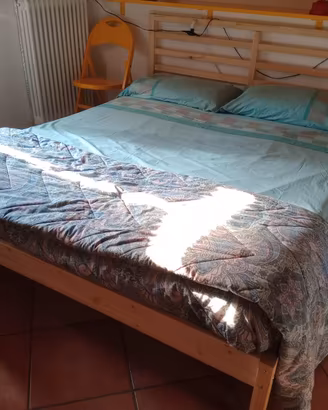 letto matrimoniale IKEA TARVA e MATERASSO