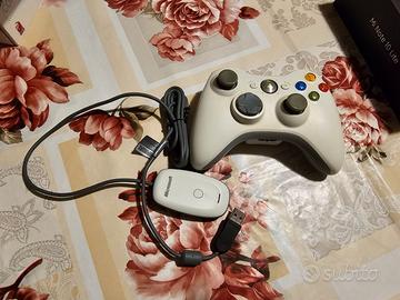 Xbox 360 wireless controller con adattatore usb