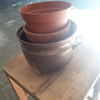 Fioriera in rame/porta vasi