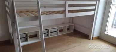 Letti a soppalco basso