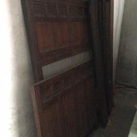 Struttura in legno letto singolo
