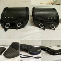 Sella Le Pera dyna touring Harley Borse softail
