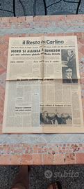 Il Resto del Carlino 22 Giugno 1967 + Certificato 