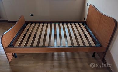 Letto 120x190 Struttura + Rete a doghe con piedini