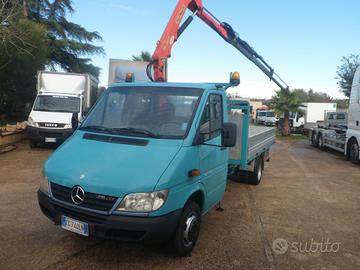 Mercedes-benz Sprinter cassone fisso con gru