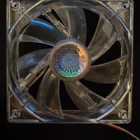 Ventola PC 120mm Cooler Master Trasparente LED Blu