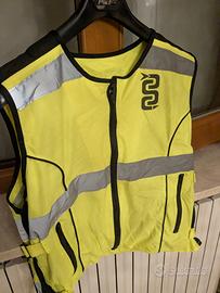 Giacca smanicata moto estiva da donna