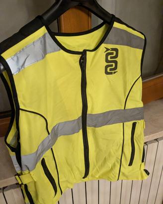 Giacca smanicata moto estiva da donna