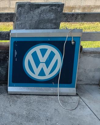 insegna luminosa Volkswagen