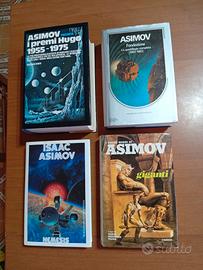 Isaac Asimov Lotto 4 Libri Copertina rigida 