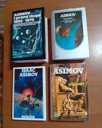 Isaac Asimov Lotto 4 Libri Copertina rigida 