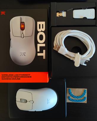 Mouse Gaming Wireless Fnatic Bolt (Wifi, Bt, Cavo)