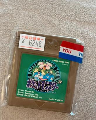 Pokemon 1 verde game boy  preso a Tokyo