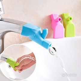 Prolunga Rubinetto in Silicone Rosa per Bambini