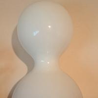 Lampada in vetro opalino