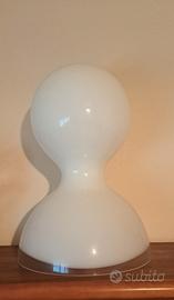 Lampada in vetro opalino