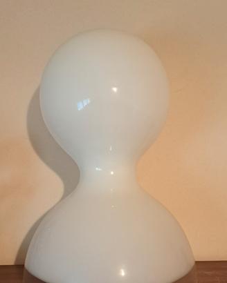 Lampada in vetro opalino
