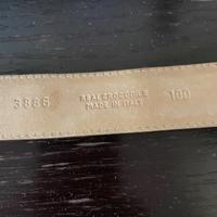 Cinta marca orciani in vero coccodrillo