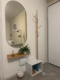 Attaccapanni appendiabiti da terra ingresso