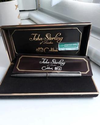 Penna a sfera argento 925 John Sterling London