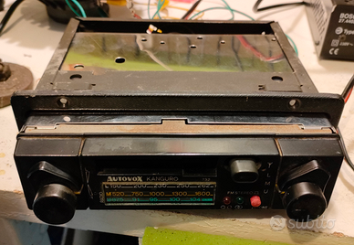 Autoradio Autovox Kanguro 732 con Supporto plancia