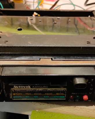 Autoradio Autovox Kanguro 732 con Supporto plancia