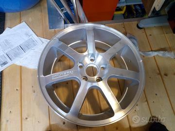 Cerchi 17 mozzo audi 5x112 et 40 canale 7