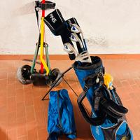 Sacca da Golf Ping Blu Completa e Carrello