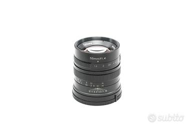 7ARTISANS 55mm F/1.4 per SONY E