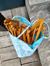 nr. 23 grucce in legno 