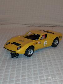 Slot car scalextric Lamborghini miura vintage